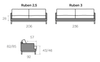 Alba 3 seter sofa - Meadow Home