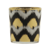 Votive Ikat Lykt Sort - Meadow Home